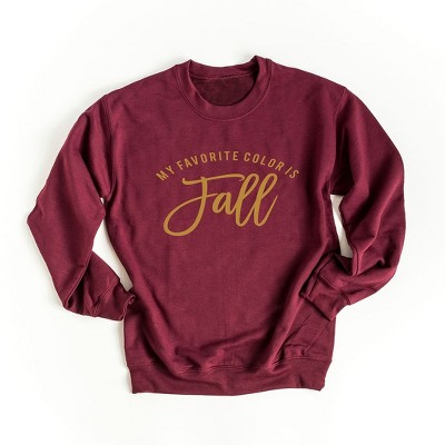 Simply Sage Market Women's Graphic Sweatshirt My Favorite Color Is Fall