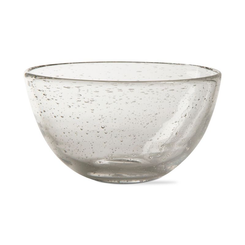 tagltd Clear Bubble Glass Dessert Bowl, 20 oz. Dishwasher Safe, 1 of 3