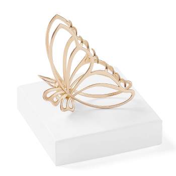 The Hair Edit Gilded Wing Claw Clip