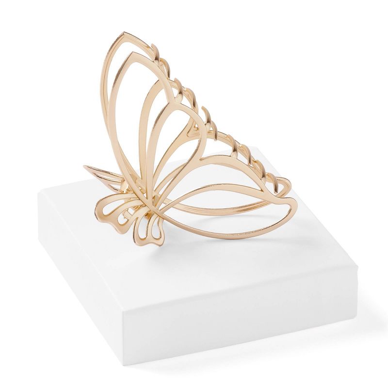 The Hair Edit Gilded Wing Claw Clip, 1 of 11