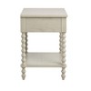 NicBex Farmhouse Accent Chest of Drawers with Turned Legs, Morocco Finish, Bedroom Storage Cabinet with 2 Drawers, Dresser for Bedroom - 3 of 4