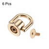 Unique Bargains Zinc Alloy DIY Corrosion-Resistant Dressing Table Cabinet Knobs 6 Pcs - 2 of 4