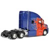 1/64 2019 Mack Anthem Truck Cab, Red & Blue Flames, GreenLight S.D. Trucks Series 20 45200-C - 3 of 4