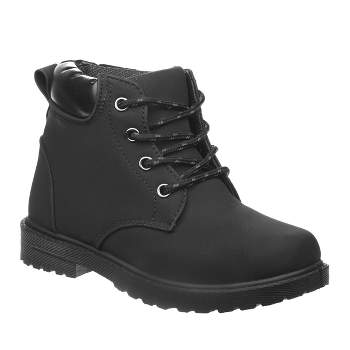 Josmo Unisex Kids Combat Boots - Lace Up Ankle Boots for Boys and Girls, Classic Combat Style, Casual Boots for Toddlers