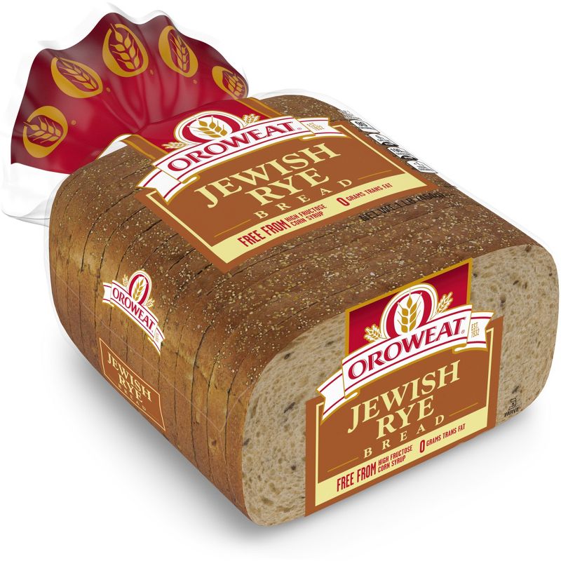 Oroweat Jewish Rye Bread - 16oz, 3 of 7