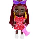 Barbie Extra Mini Minis Doll with Burgundy Hair