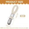 Unique Bargains Cotton Loop Metal Clothing Towel Storage Clips 4.3" - 2 of 4