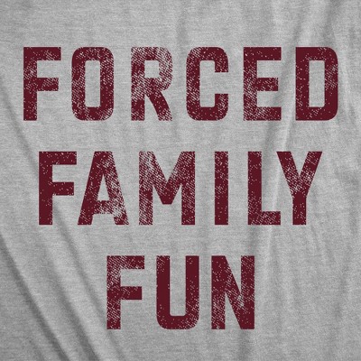 Мужская футболка Crazy Dog T-Shirts, Inc. Funny T Shirts Forced Family Fun Sarcastic Graphic Novelty Tee for Men — фото 2