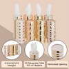 Zodaca 8 Pack Decorative 50 Count Cylinder Tissue Boxes for Car Cup Holder, Travel Carry Bag, 4 Designs (6.5 In) - 3 of 4