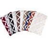 Hastings Home 100% Cotton 2 Piece Trellis Bathroom Mat Set - Brick - 4 of 4