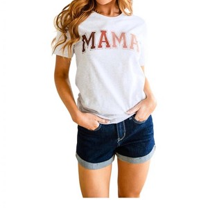 Women's Mama Graphic Tee - 123 Amore - 1 of 3