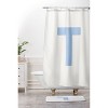 Deny Designs April Lane Art Block Monogram Memory Foam Bath Mat - 4 of 4