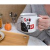 Silver Buffalo Halloween II "Slay All Day" Ceramic Camper Mug | Holds 20 Ounces - 3 of 4