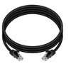 Monoprice Cat6 Ethernet Patch Cable - 7 Feet - Black | Network Internet Cord - RJ45, Stranded, 550Mhz, UTP, Pure Bare Copper Wire, 24AWG - Flexboot - 4 of 4