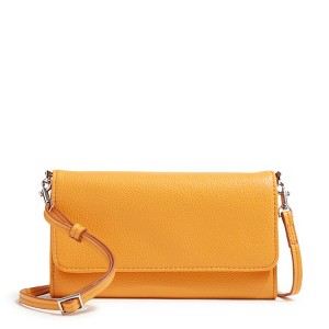 Vera Bradley Women's Outlet Faux Leather Wallet Crossbody - 1 of 2