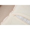 Luxury Chinchilla Faux Fur Gilded Beige Pillow (22 In. x 22 In.) - 4 of 4