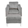 Modular Corduroy Sectional Sofa with Storage Ottoman - Convertible 3-Piece Living Room Set, Customizable Layout for Any Space - 2 of 4