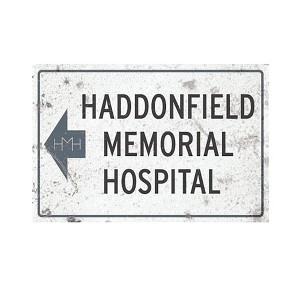 Trick Or Treat Studios Halloween II Haddonfield Memorial Hospital Metal Sign - 1 of 4