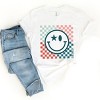 Simply Sage Market S.W.Smiley American Smile Short Sleeve Tee - 3 of 4