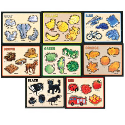 Puzzleworks Basic Color Puzzle Set - Set Of 8 : Target
