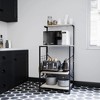 Bestier 4-Tier Bakers Rack on Wheels - image 2 of 4