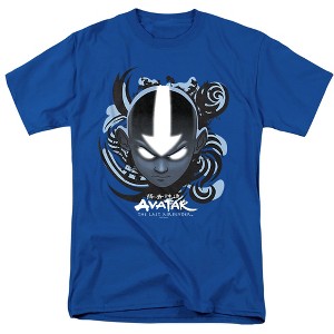 Avatar: The Last Airbender Avatar Head Adult T-Shirt Royal Medium - 1 of 4