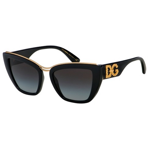 twee weken Indrukwekkend wijn Dolce & Gabbana Dg 6144 501/8g Womens Cat-eye Sunglasses Black 54mm : Target