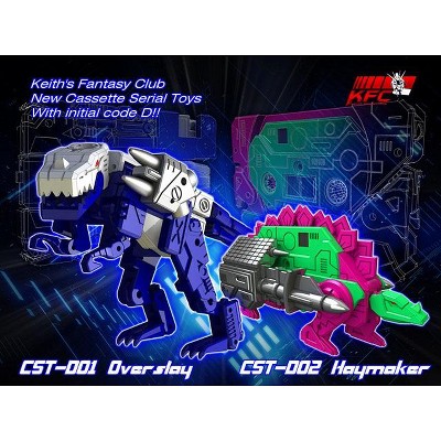 CST-D01 Haymaker and CST-D02 Overslay Set of 2 | KFC Toys Action figures