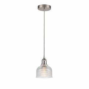 Dayton - 1 Light Cord Hung Mini Pendant In Industrial Style-9.25 Inches Tall and 5.5 Inches Wide - 1 of 1