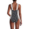 Lands' End Women's Square Neck High Leg One Piece Swimsuit - 2 of 3
