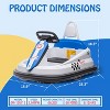 6V Kids Bumper Car for Toddlers, Electric Ride On Toy w/Remote, 360 Degree Spin,2 Speeds,Lights,Music & Horn - 3 of 4