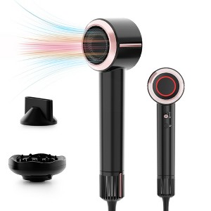 NICEBAY Hair Dryer, Hair Dryer, High-Speed Ionic Low Noise Blow Dryer with Brushless Motor for Fast Drying - 1 of 4