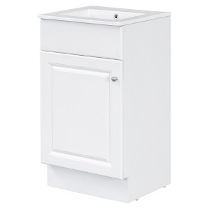Dexmalle 18"Vanity Cabinet with Door Shelf and Adjustable Shelf - 1 of 4