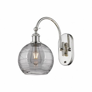 Athens Deco Swirl - 1 Light Arm Swivels Side to Side Wall Sconce In Industrial Style-13.38 Inches Tall and 8 Inches Wide - 1 of 1