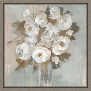 Amanti Art So It Goes II (Flower Bouquet) by Valerie Mravyan Canvas Wall Art Print Framed 16 x 16-in. - 1 of 4