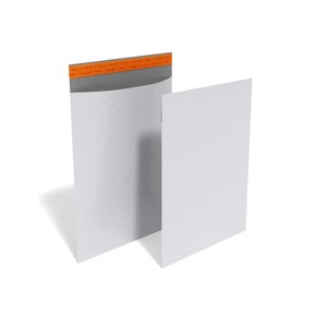 HITOUCH BUSINESS SERVICES #5 Self-Sealing Poly Mailer 12" x 15.5" White 500/Pack CW56605 - 1 of 3