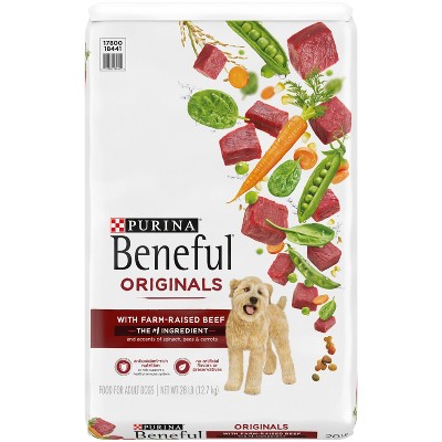 purina dog chow real beef