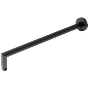 ALFI Black Matte 16 Inches Round Wall Shower Arm - 1 of 4