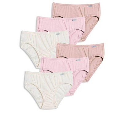 Jockey Women's Elance Bikini - 6 Pack 7 Ivory/light/pink Shadow : Target