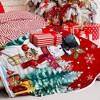 Christmas Blanket, Snowman Christmas Throw Blanket, Xmas Decorations for Home, Soft Red Snowman Blankets - 4 of 4