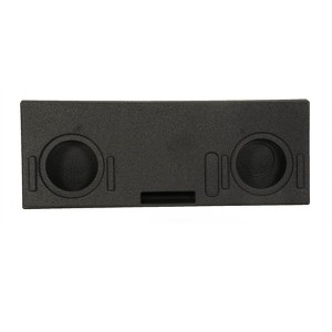 QPower Dual 10" Ported Sub Enclosure for Toyota Tundra Crew Max | QBTUNDRA14210 - 1 of 4