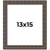 PosterPalooza | 13x15 Modern Bamboo Picture Frame, UV Acrylic, 5 Finishes - 2 of 4