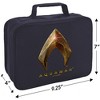 Justice League Aquaman Logo Insulated Soft Sided Lunch Box - 2 of 4