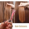 Unique Bargains Hair Scissors, Hair Cutting Scissors, Professional Barber Scissors, Stainless Steel Razor, 6.54" Long - 2 of 4