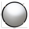 bali & pari Fenicia Round Rattan Wall Mirror - 4 of 4
