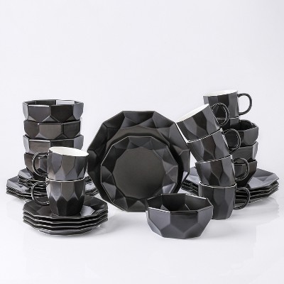Stone Lain Jamie 32-Piece Porcelain Dinnerware Set, Service for 8
