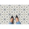 GoodGram Peel N' Stick DIY Retro 12x12 Self Adhesive Vinyl Floor Tile - 20 Tiles (20 Total SF in a Box) - Clover - 20 Tiles/20 sq. ft. - 3 of 4