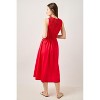 WEST K Womens Chiara Sleeveless Smocked Midi Dress - 4 of 4