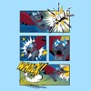 Mens Lilo & Stitch Super Alien Action Panels T Shirt - 2 of 4