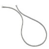 Guili Sterling Silver 16-Inch Tennis Necklace with 4mm Clear Cubic Zirconia, Perfectly Balancing Grace and Glamour for Any Occasion - 2 of 4